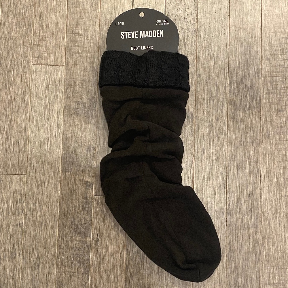 NWT Steve Madden Boot Liners Socks